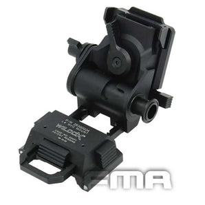 FMA CNC L4G24 Helmet Mount for NVG PVS-15 / 18 - Black