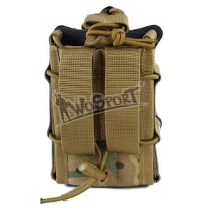 MOLLE Open Double M4 magazine storage bag/Pouch - Olive Green