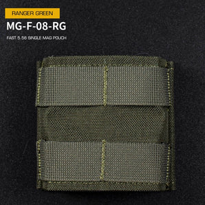 FAST Type Single 5.56 Magazine Pouch (Short) - Ranger Green