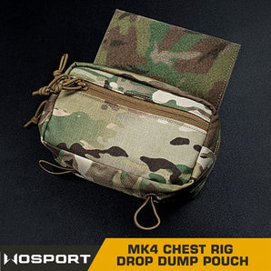 MK4 Chest Rig Drop Dump Pouch - MC