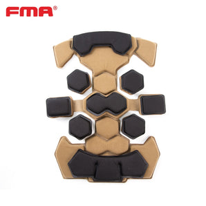 FMA Yunlin Dual Layer Memory Foam Helmet Pad Kit - Coyote