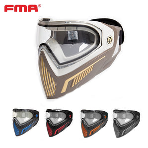 FMA F5 STORM Goggle Full-Face Mask - Black/Orange