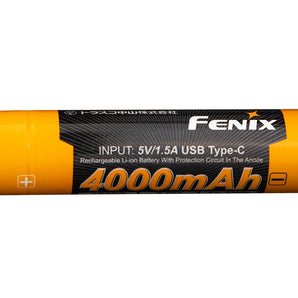 Charging battery USB-C Fenix 18650 4000 mAh (Li-Ion)