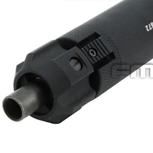 FMA MP7 Silencer 38x220mm with Flash Hider, 12 plus mm (CW) - Black