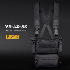 WST Tactical Chest Rig D3-TMVS - Black