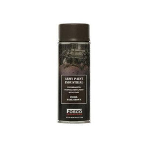 ARMY camouflage paint spray DARK BROWN