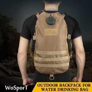 Backpack for water drinking bag 2-3L - Olive Green