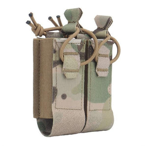 DPMP Molle Double 9mm Magazine Pouch - MC Black