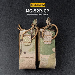 DPMP Molle Double 9mm Magazine Pouch - MC