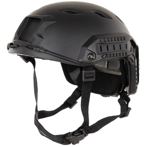 FAST paratrooper helmet kit, BLACK