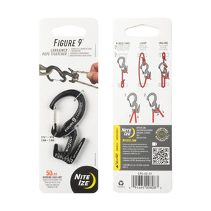 FIGURE 9(R) CARABINER ROPE TIGHTENER in metal color - small S