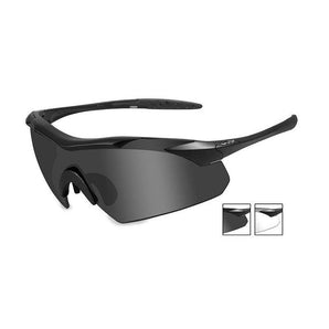 Goggles VAPOR Smoke Grey plus Clear/Matte Black