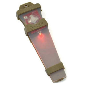 Light tactical positional E-LITE TAN - RED