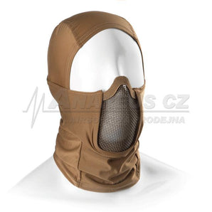 Mk.III Balaclava with Steel Half Face Mask ( TAN )