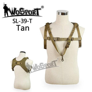 One-point Sling Vest - TAN