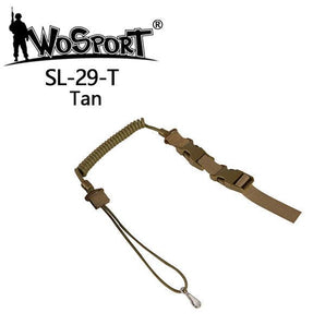 Pistol Lanyard elastic string SL29, TAN