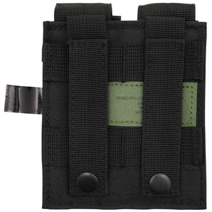 Pouch MOLLE Double the gun. stocks. - BLACK