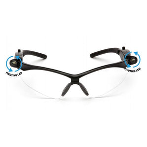 Protective goggles PMXTREME LED ESB6310STPLED, anti-fog - clear