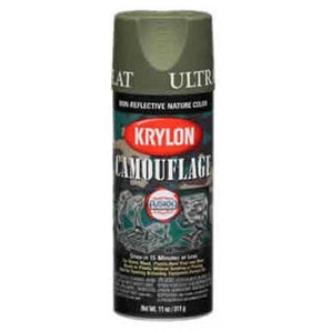 Spray camouflage paints KRYLON - woodland light green