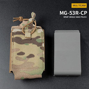 SRMP MOLLE Open Single M4 magazine storage bag/Pouch - MC