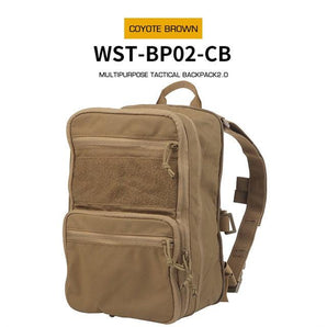 Tactical backpack WST Flat Pack 2.0 - Coyote