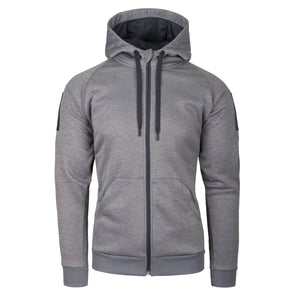 URBAN TACTICAL HOODIE (FullZip)(R) - Black