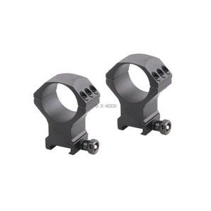 VO mounting rings X-ACCU for 34 mm riflescope, high - Black