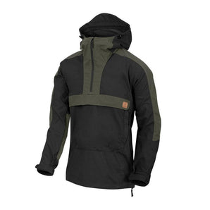 WOODSMAN Anorak Jacket(R) - Black / Taiga Green