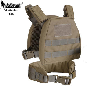 WST Child Tactical Vest - TAN