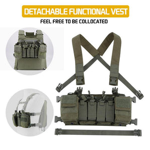 WST Tactical Chest Rig D3CRX - Black